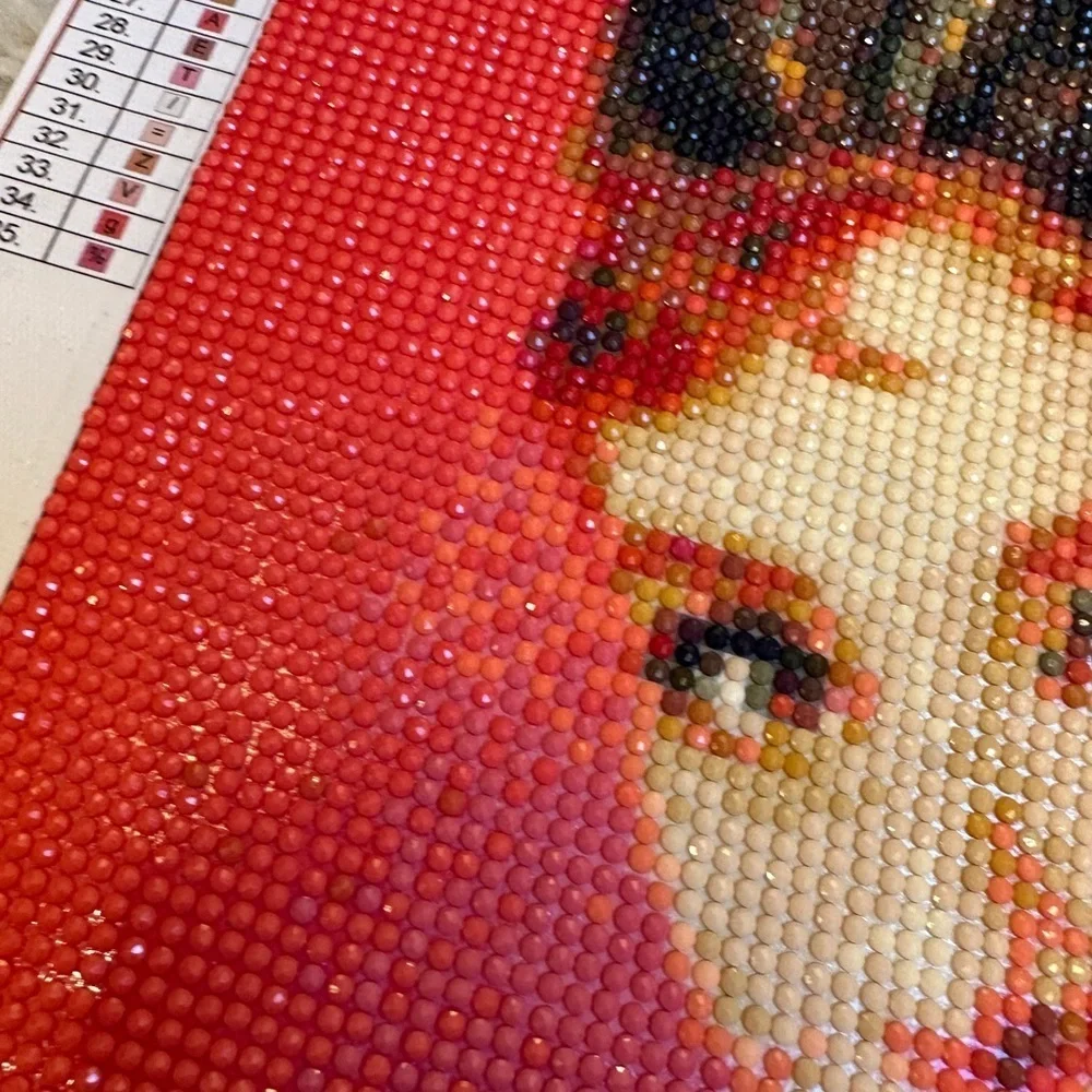 Audrey Hepburn Diamond Painting - FINISHED